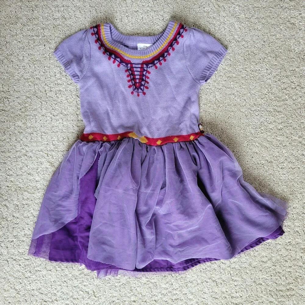 Disney Princess 4T Snow White Wish Asha Cosplay Dress Halloween Costume Lot Read